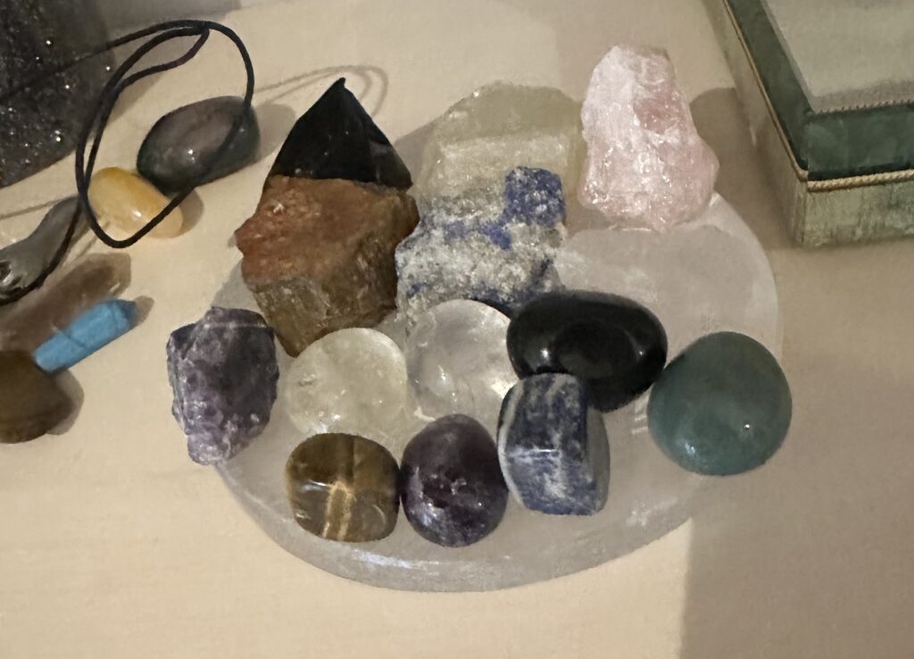 Some of Renee's Stones and Crystals